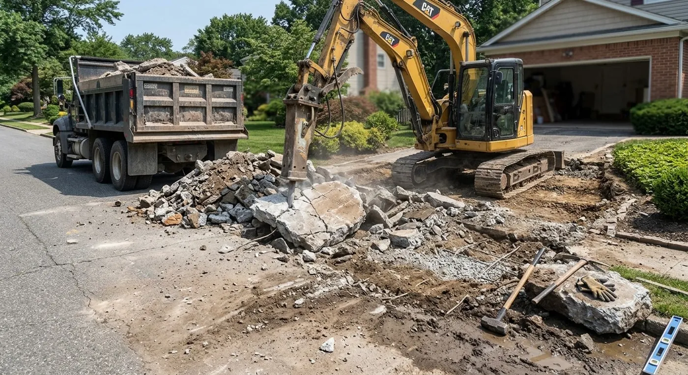 Concrete Demolition and Removal in Vancouver, WA